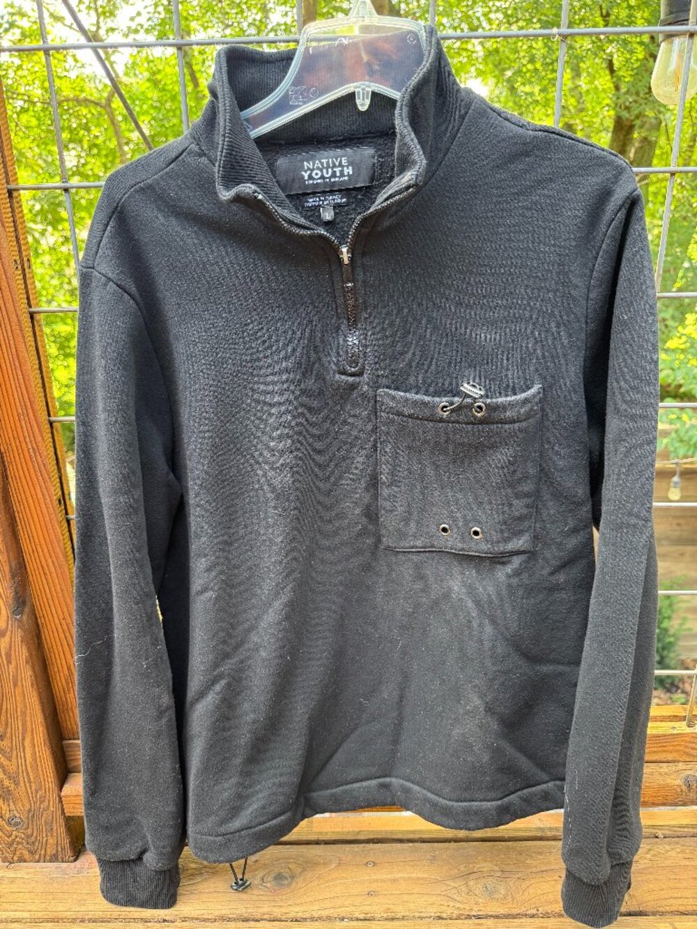 Men's Native Youth 1/4 Zip Sweatshirt